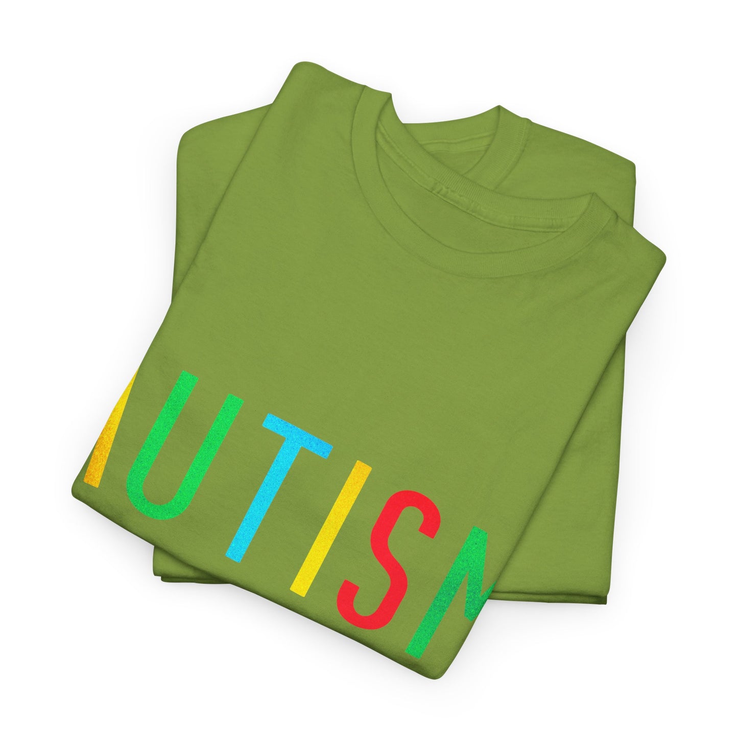 Autism ACCEPT UNDERSTAND LOVE T-shirt Unisex Heavy Cotton