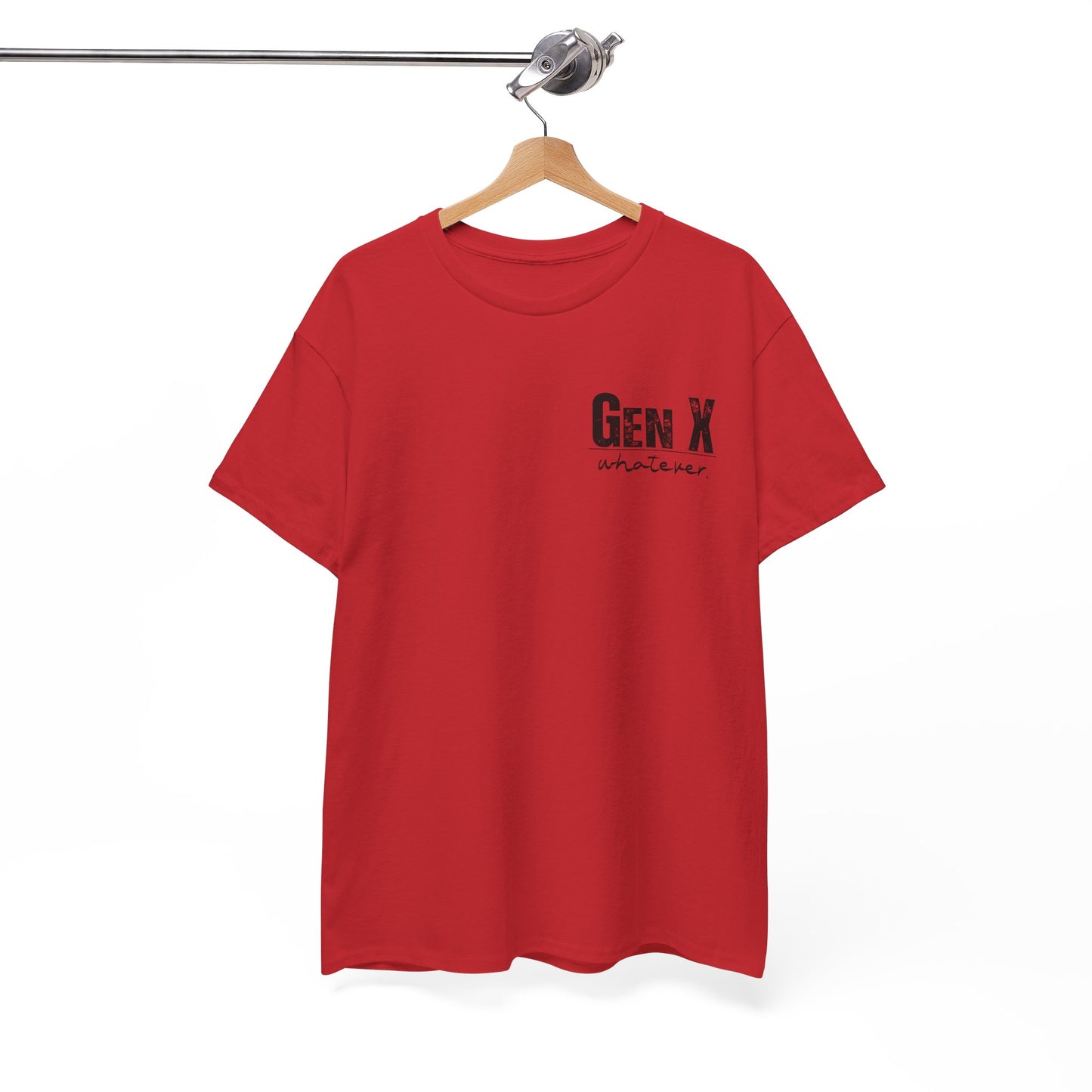 GEN X Definition Unisex Heavy Cotton T-Shirt Front & Back