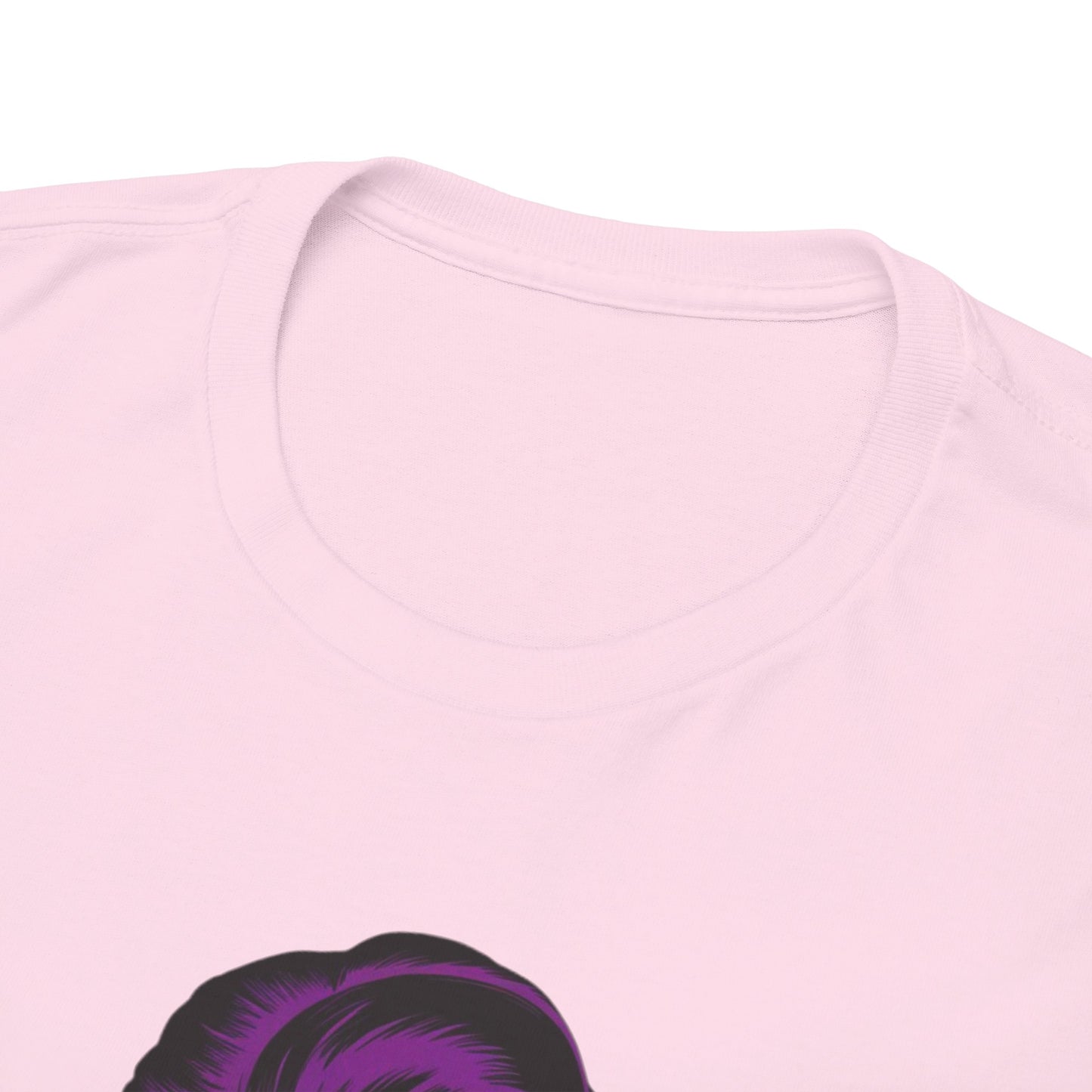 Sexy PopArt Girl Glasses and Braids Tshirt unisex heavy cotton