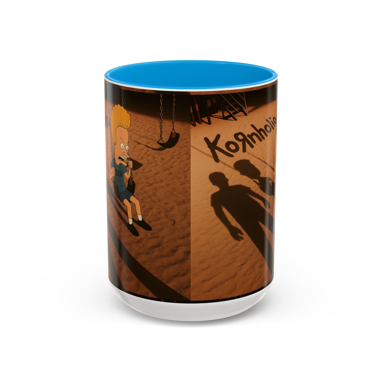 Kornholio 15 oz Coffee Mug Funny Nu Metal Cartoon Cup Multiple Colors