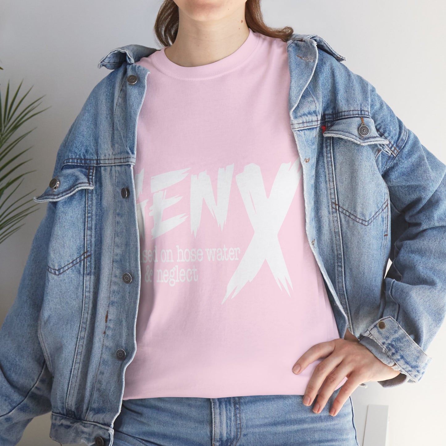 GEN X Raised On Hose Water & Neglect Tshirt Unisex Heavy Cotton