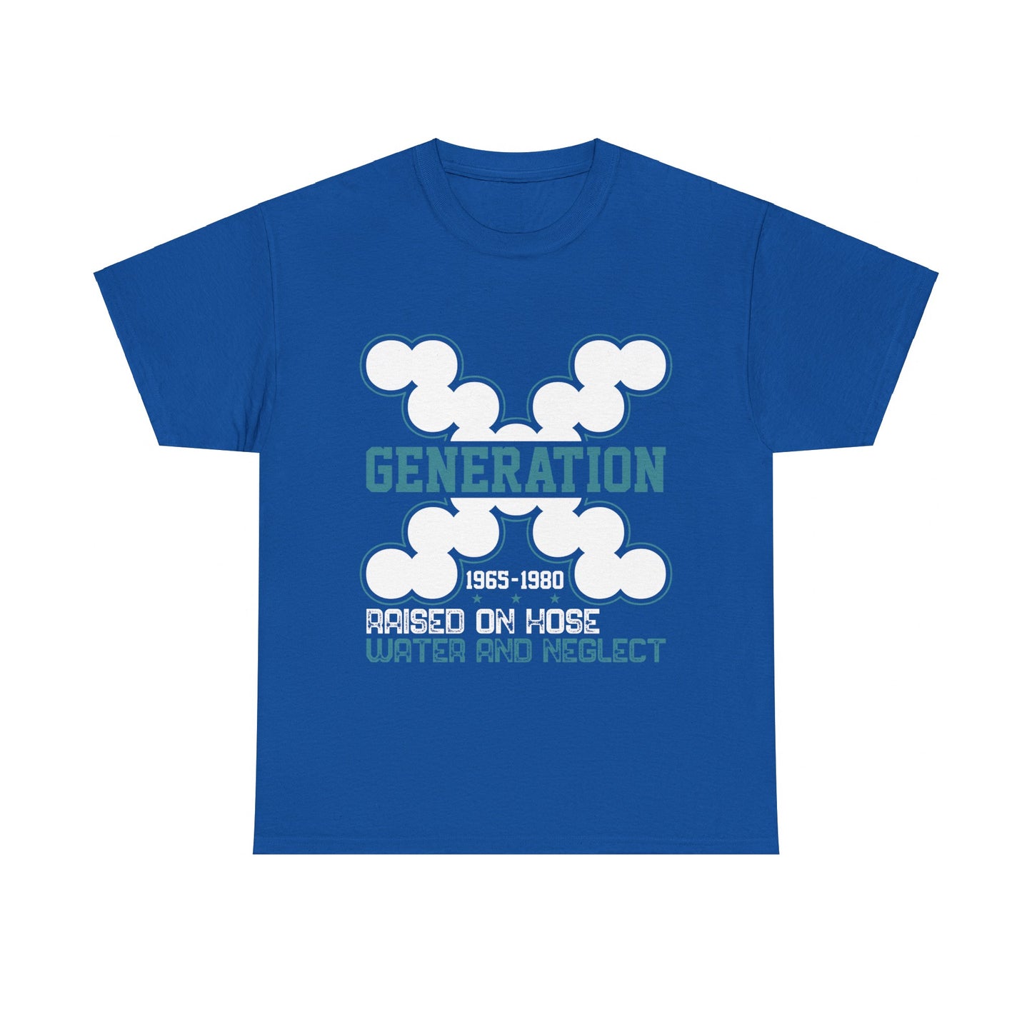 GEN X Raised On Hose Water & Neglect Tshirt Unisex Heavy Cotton T-shirt Unisex Heavy Cotton