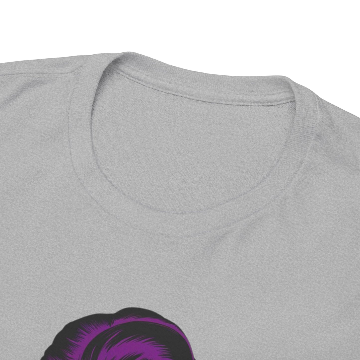 Sexy PopArt Girl Glasses and Braids Tshirt unisex heavy cotton