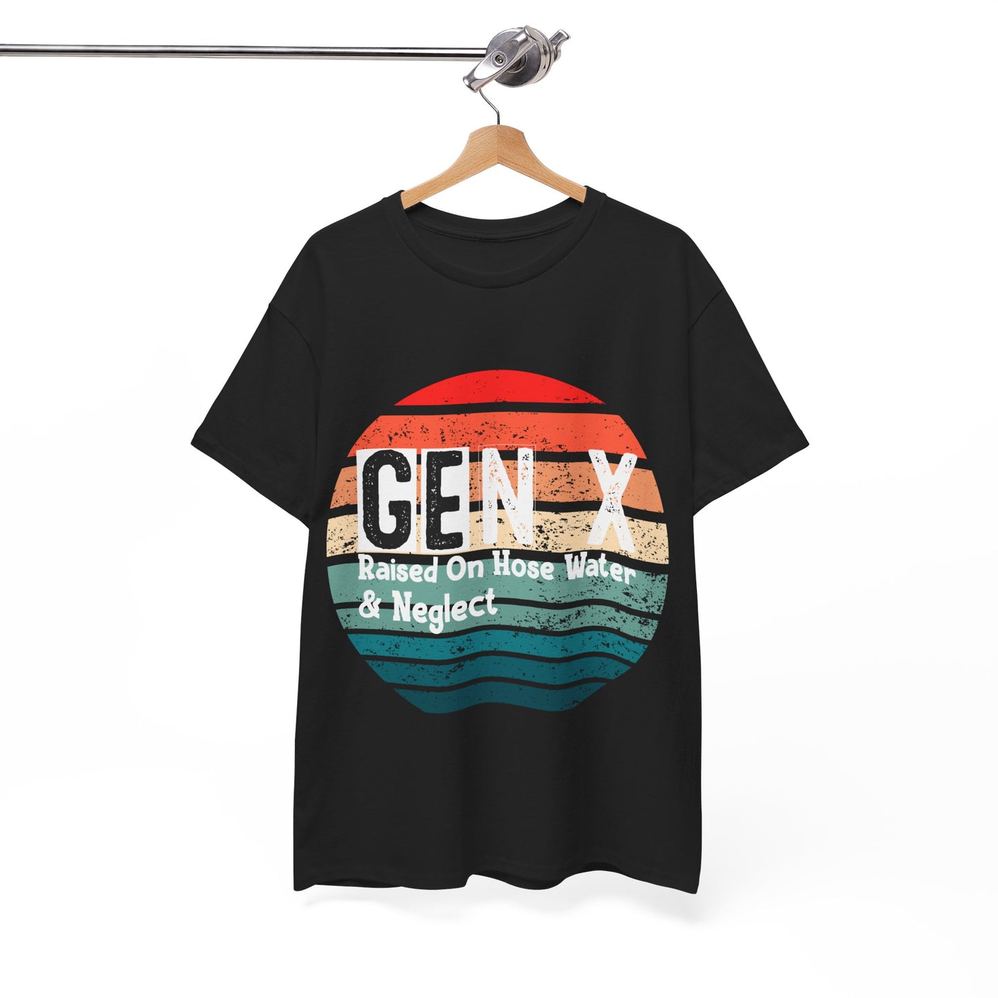 GEN X Raised On Hose Water & Neglect Tshirt Unisex Heavy Cotton