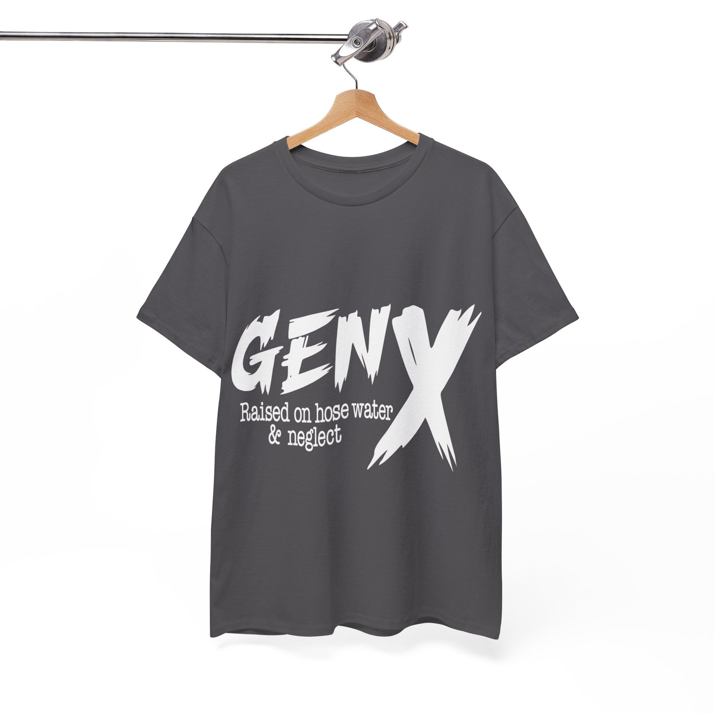 GEN X Raised On Hose Water & Neglect Tshirt Unisex Heavy Cotton