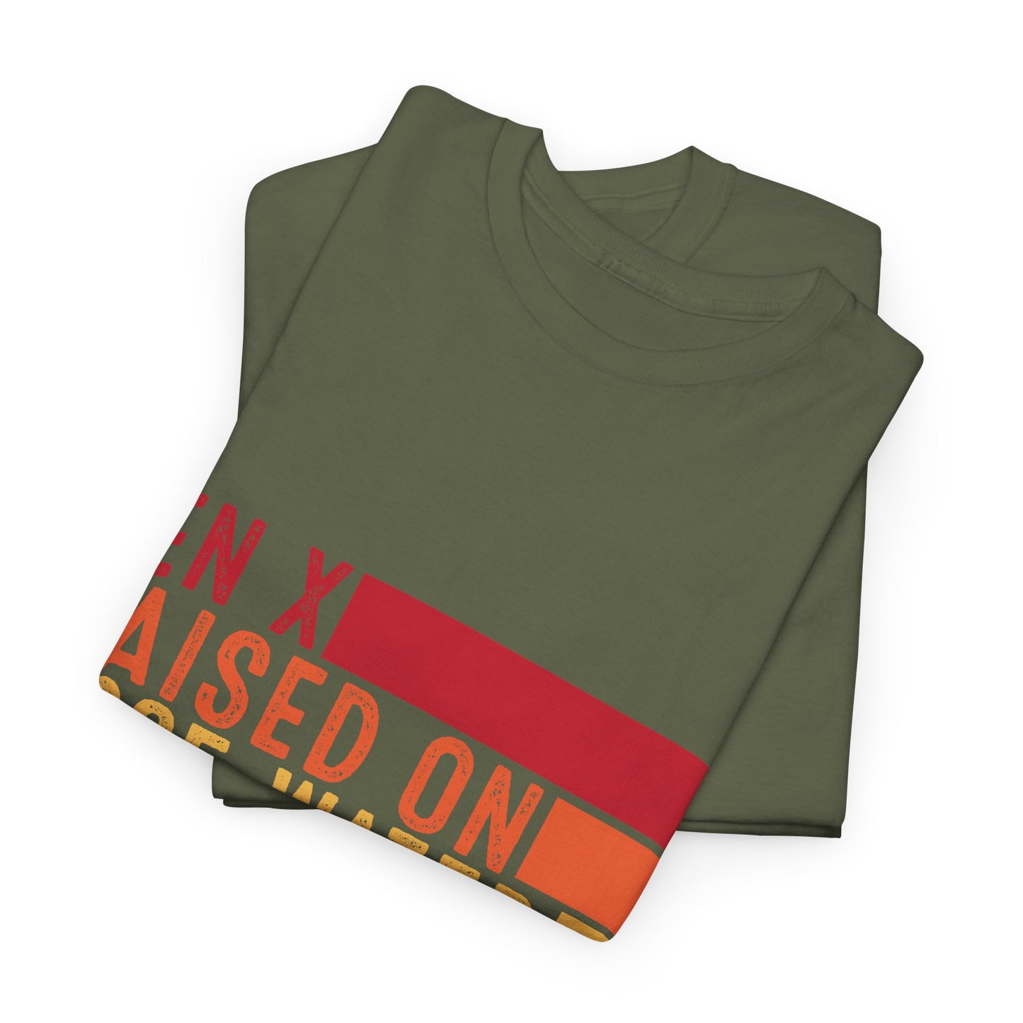 GEN X Raised On Hose Water & Neglect Tshirt Unisex Heavy Cotton