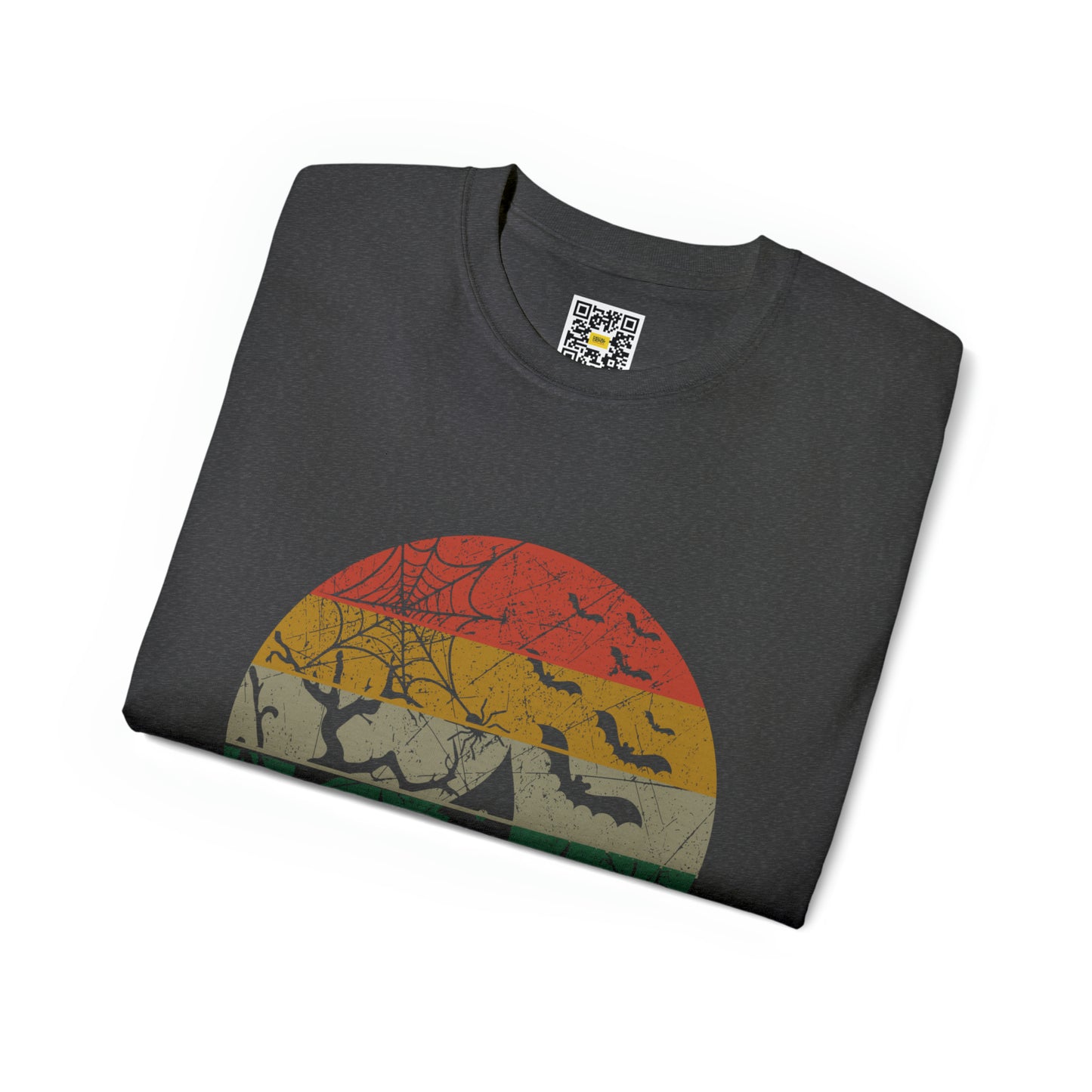 Retro Halloween Spooky House Unisex Ultra Cotton Tee