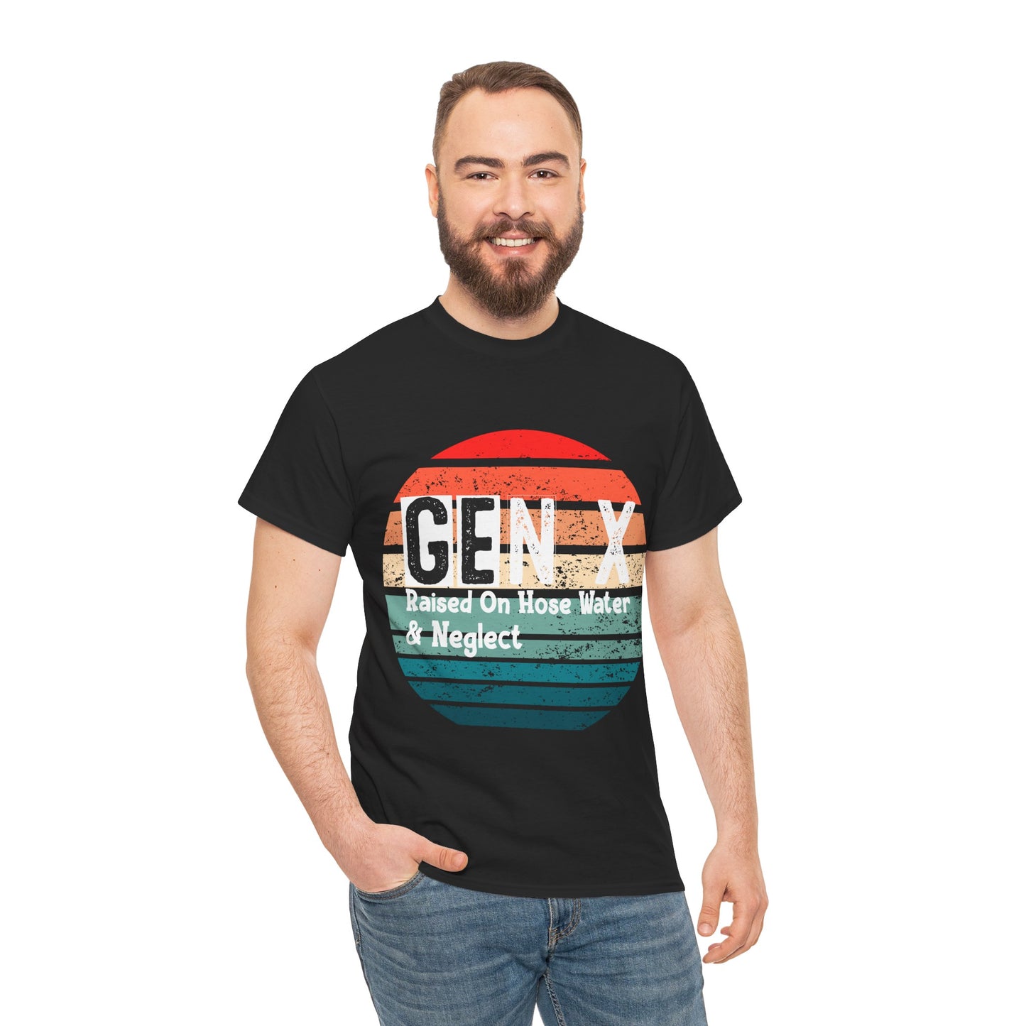 GEN X Raised On Hose Water & Neglect Tshirt Unisex Heavy Cotton