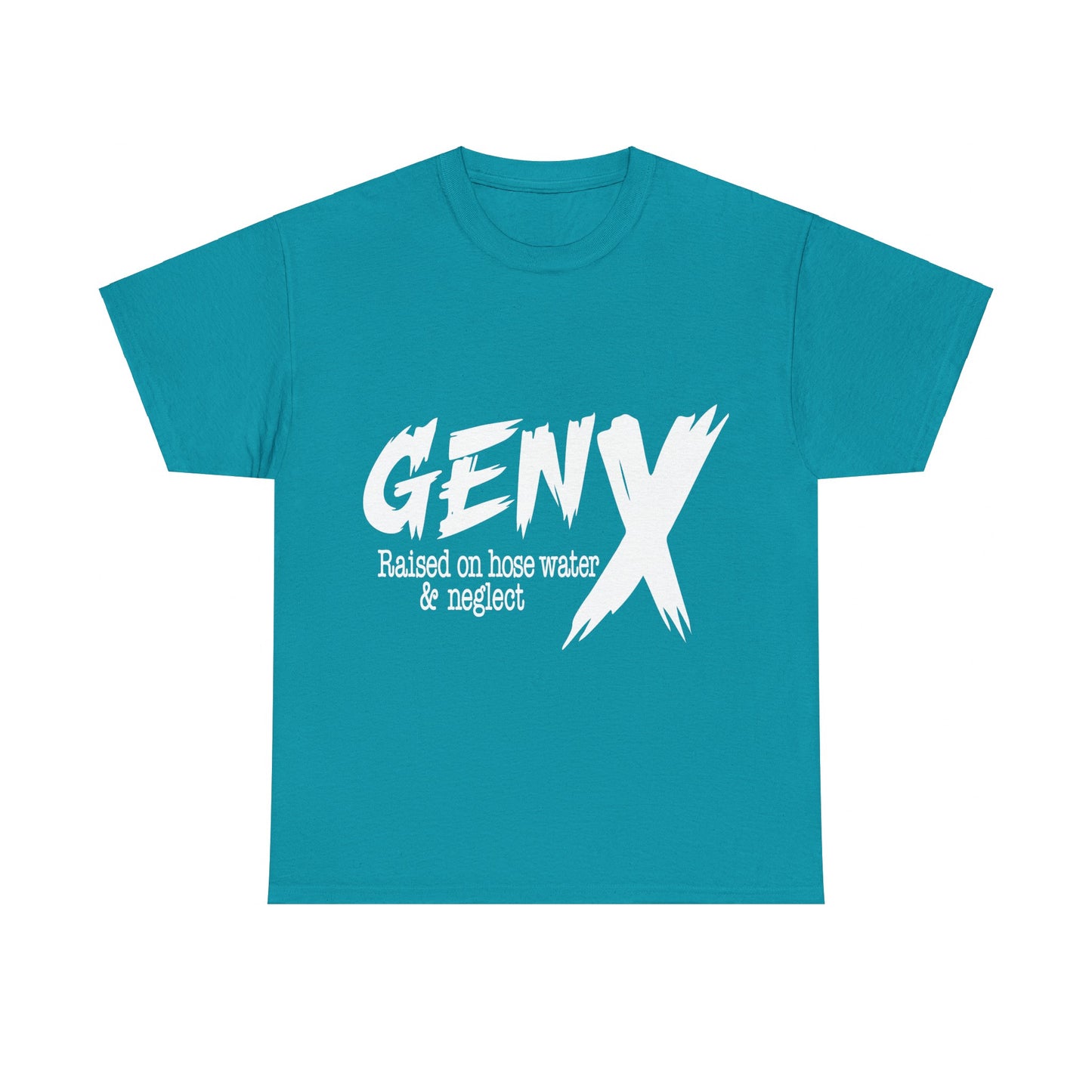 GEN X Raised On Hose Water & Neglect Tshirt Unisex Heavy Cotton