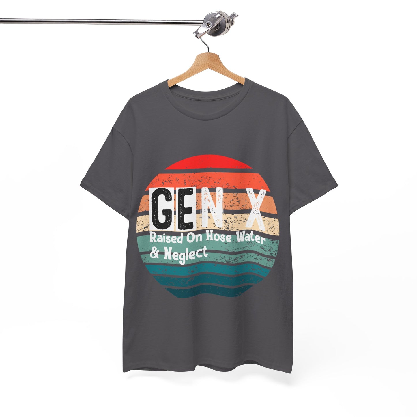 GEN X Raised On Hose Water & Neglect Tshirt Unisex Heavy Cotton