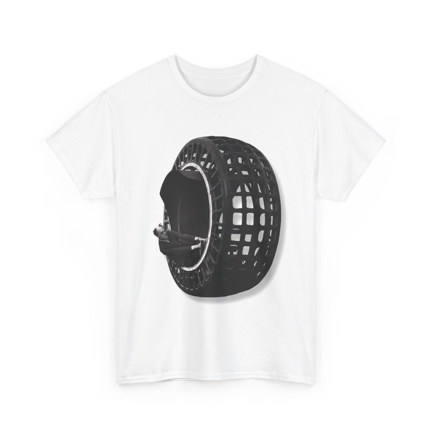 ONE WHEELED VEHICLE T-Shirt unisex heavy cotton T-Shirt