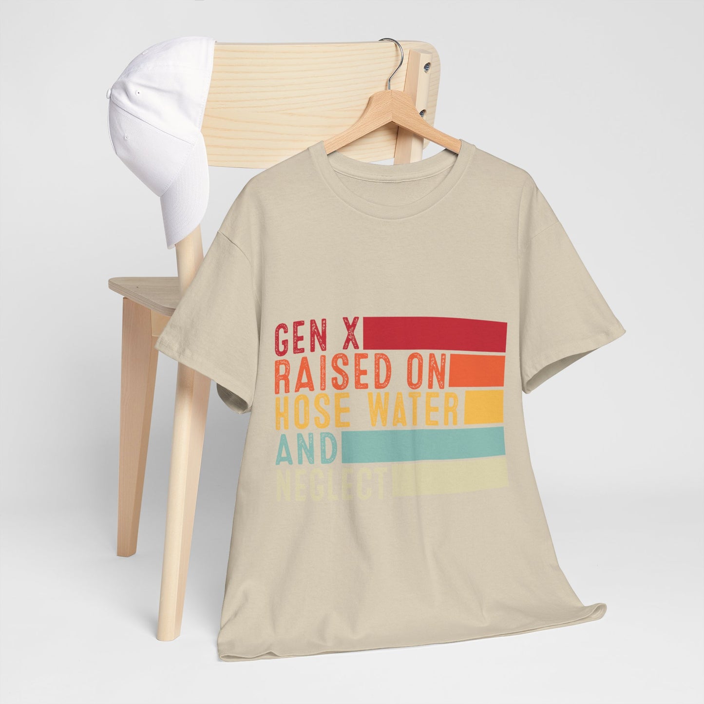 GEN X Raised On Hose Water & Neglect Tshirt Unisex Heavy Cotton