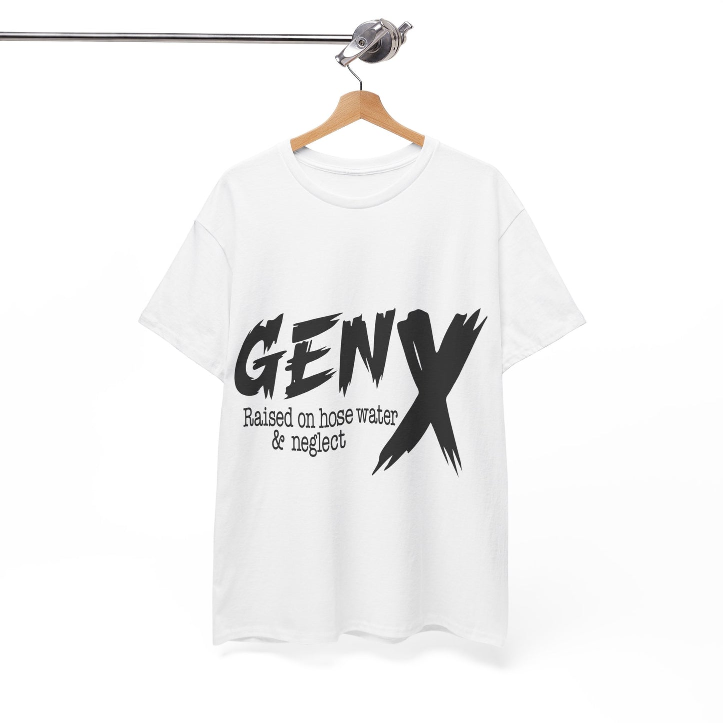 GEN X Raised On Hose Water & Neglect Tshirt Unisex Heavy Cotton