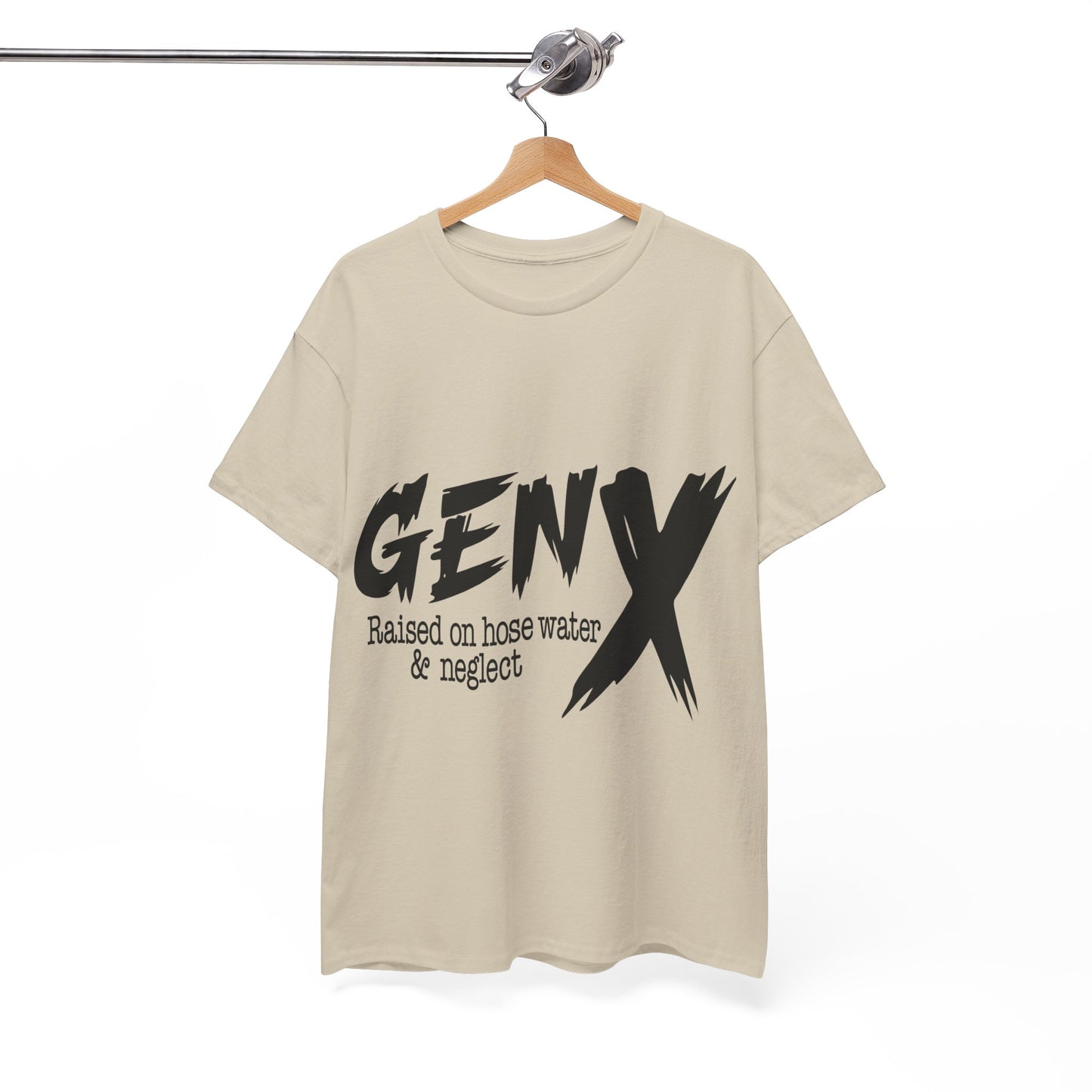 GEN X Raised On Hose Water & Neglect Tshirt Unisex Heavy Cotton