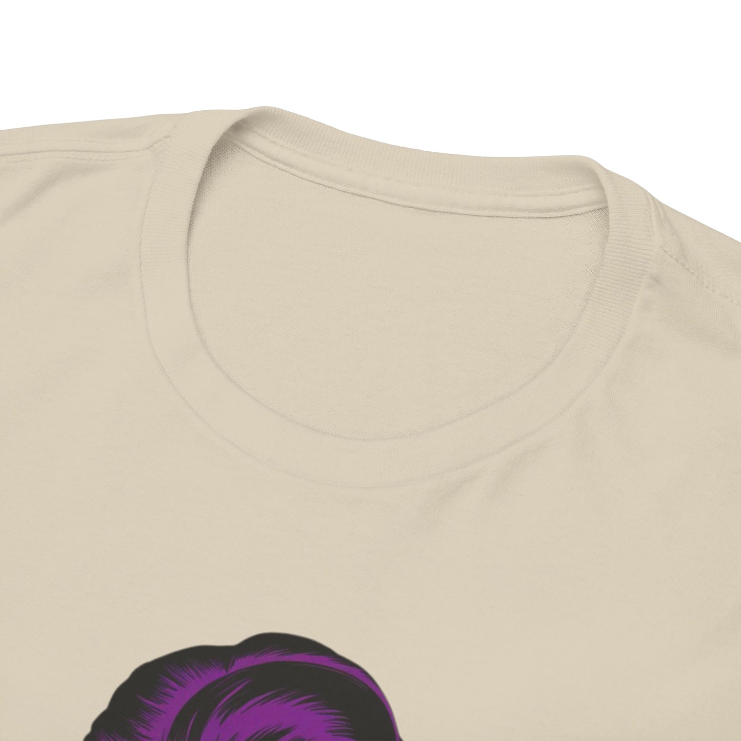 Sexy PopArt Girl Glasses and Braids Tshirt unisex heavy cotton