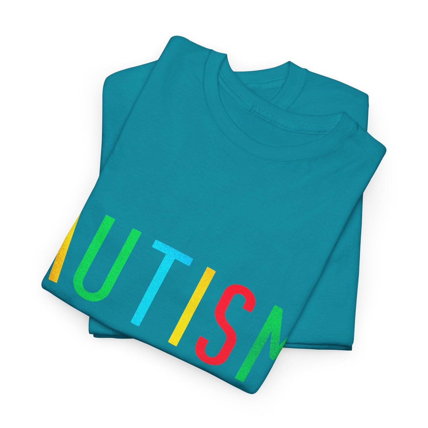 Autism ACCEPT UNDERSTAND LOVE T-shirt Unisex Heavy Cotton