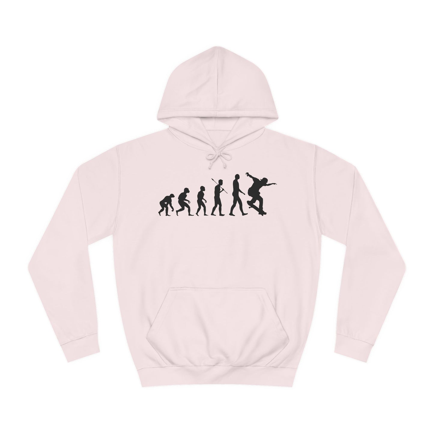 Evolution of Skateboarding Hoodie Stylish Graphic Pullover Unisex Skate Culture