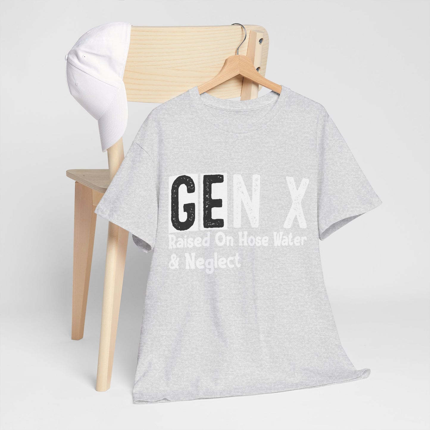 GEN X Raised On Hose Water & Neglect Tshirt Unisex Heavy Cotton