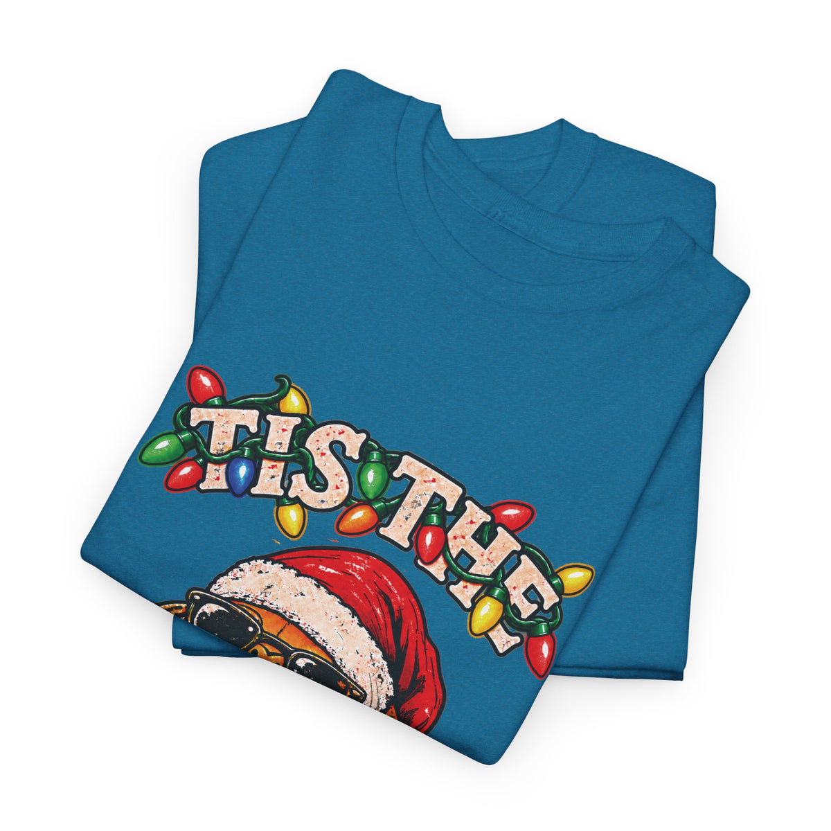 Tis the Sea-Son Christmas Sea Turtle T-Shirt – Coastal Holiday Tee