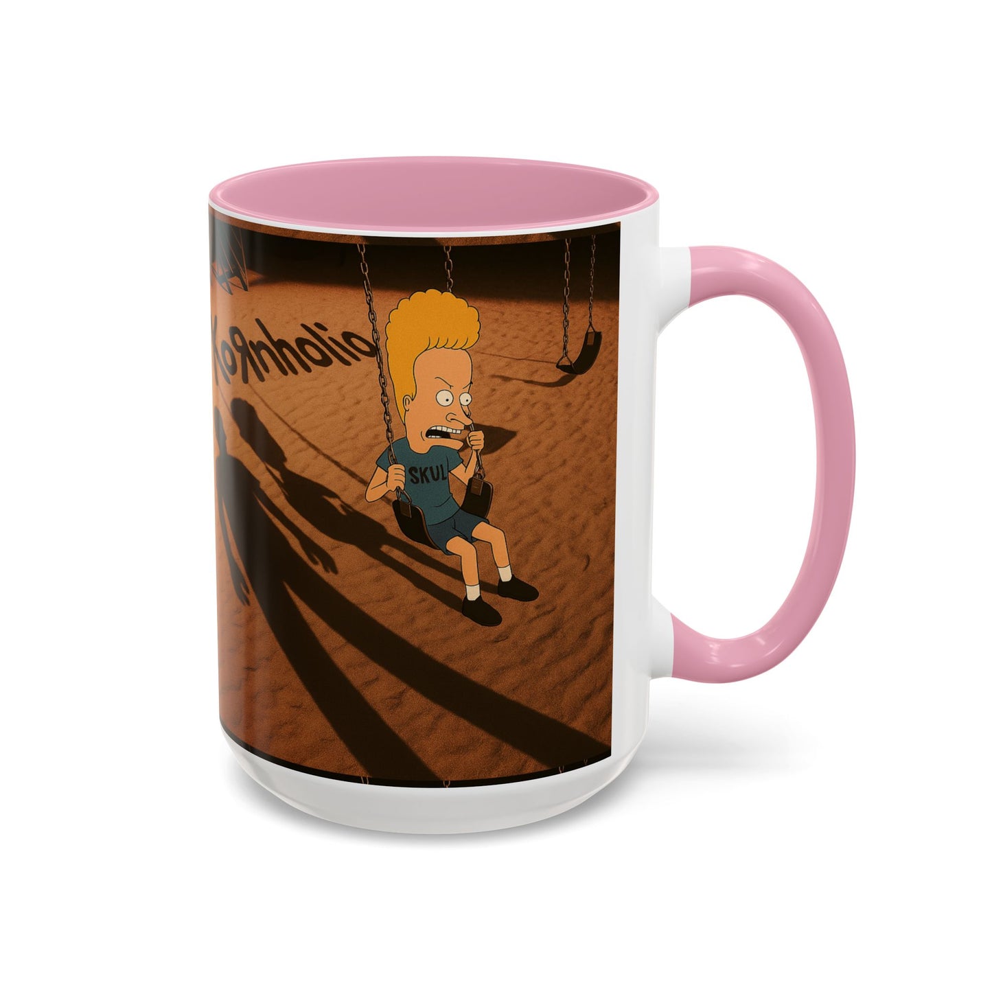 Kornholio 15 oz Coffee Mug Funny Nu Metal Cartoon Cup Multiple Colors