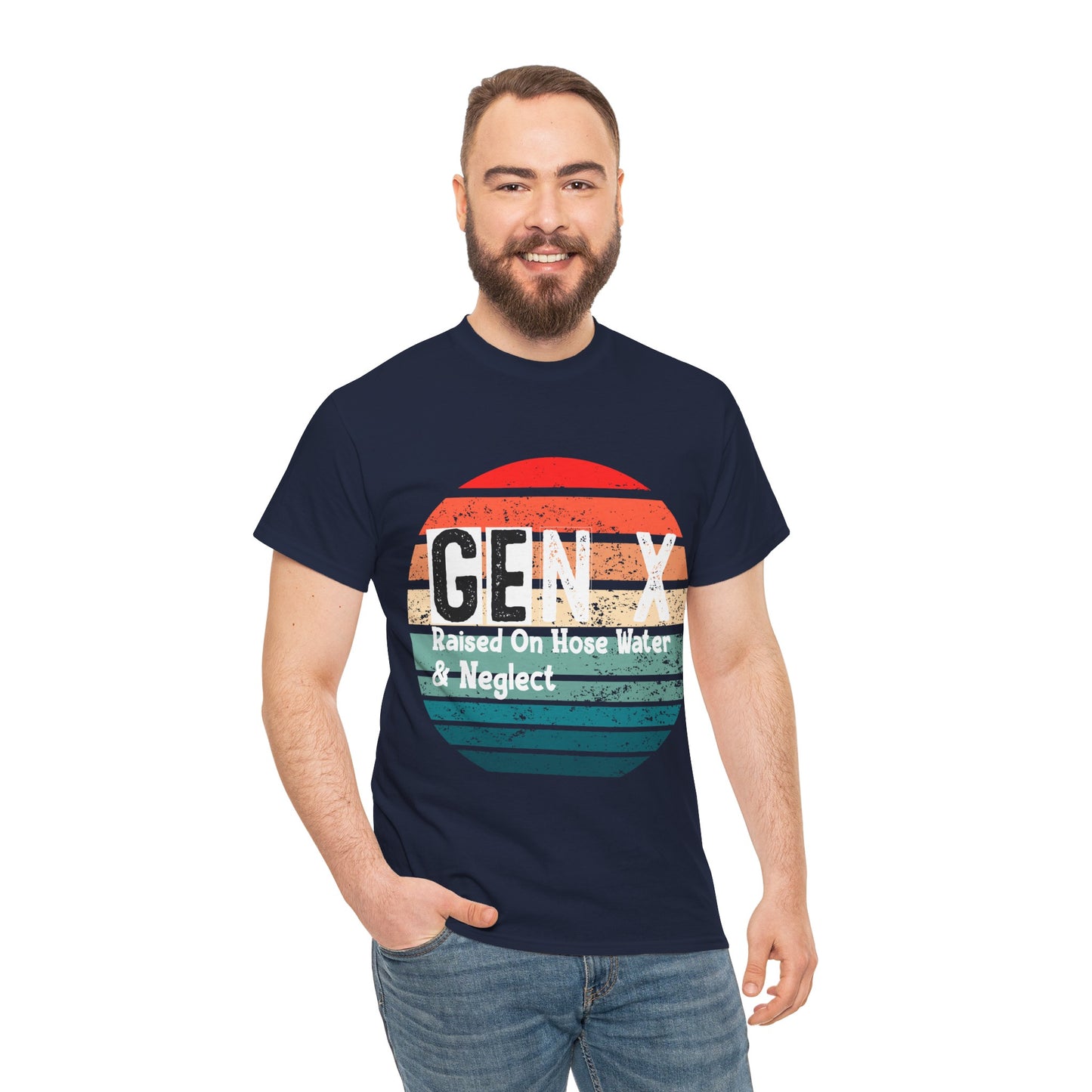 GEN X Raised On Hose Water & Neglect Tshirt Unisex Heavy Cotton