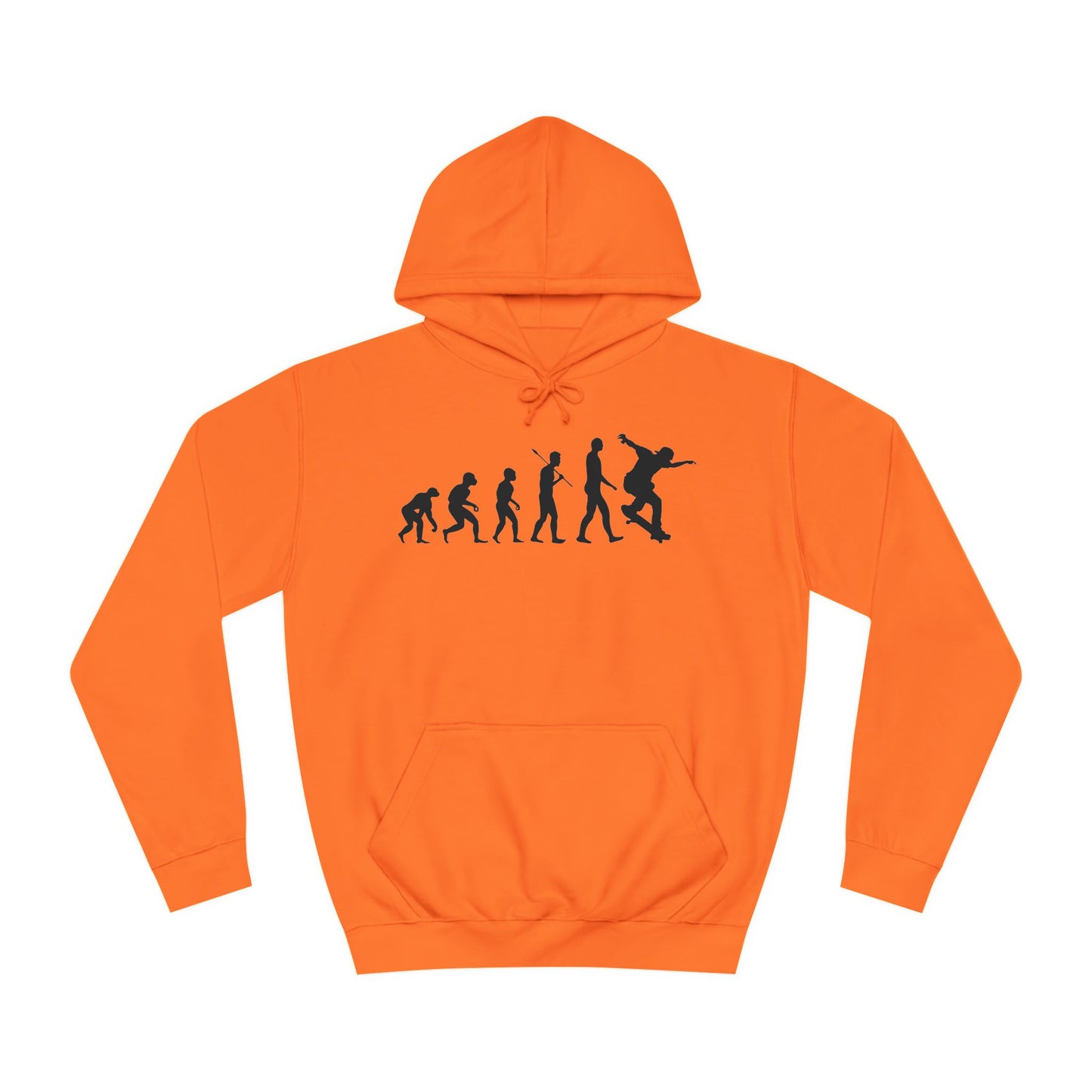Evolution of Skateboarding Hoodie Stylish Graphic Pullover Unisex Skate Culture