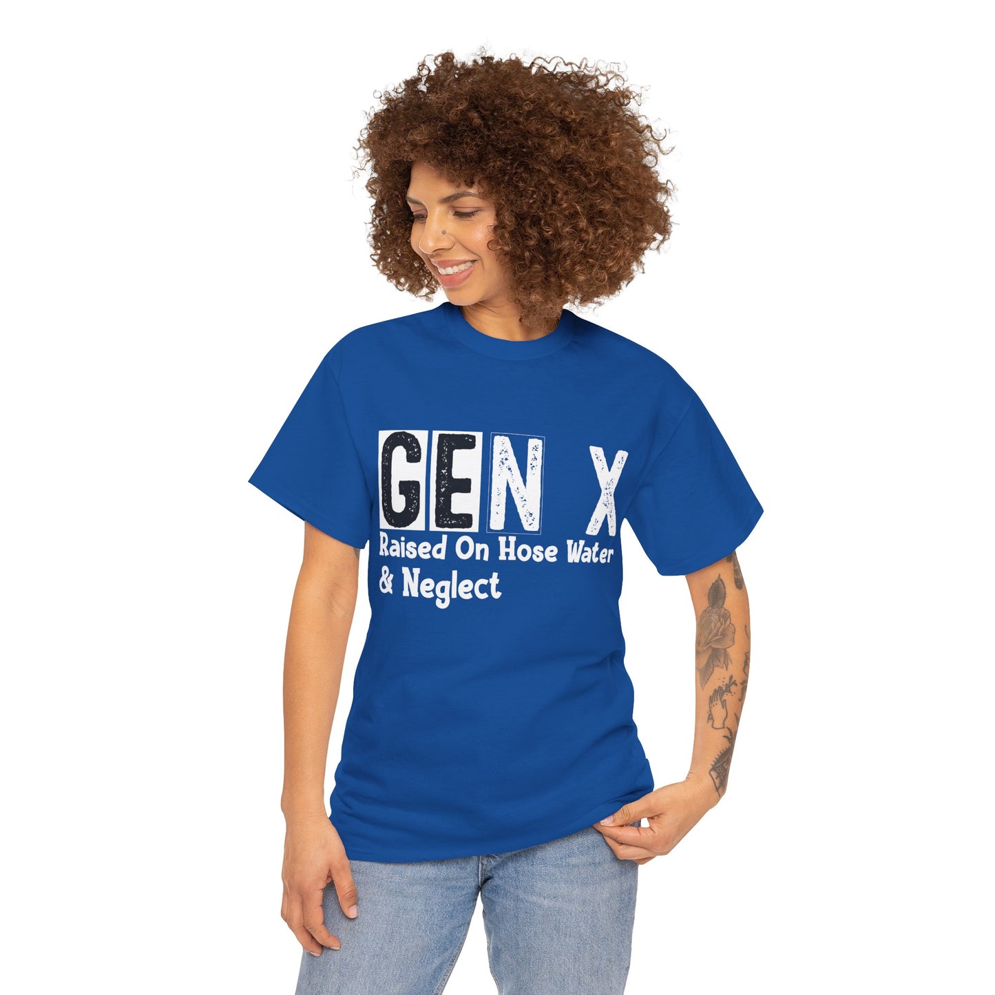 GEN X Raised On Hose Water & Neglect Tshirt Unisex Heavy Cotton