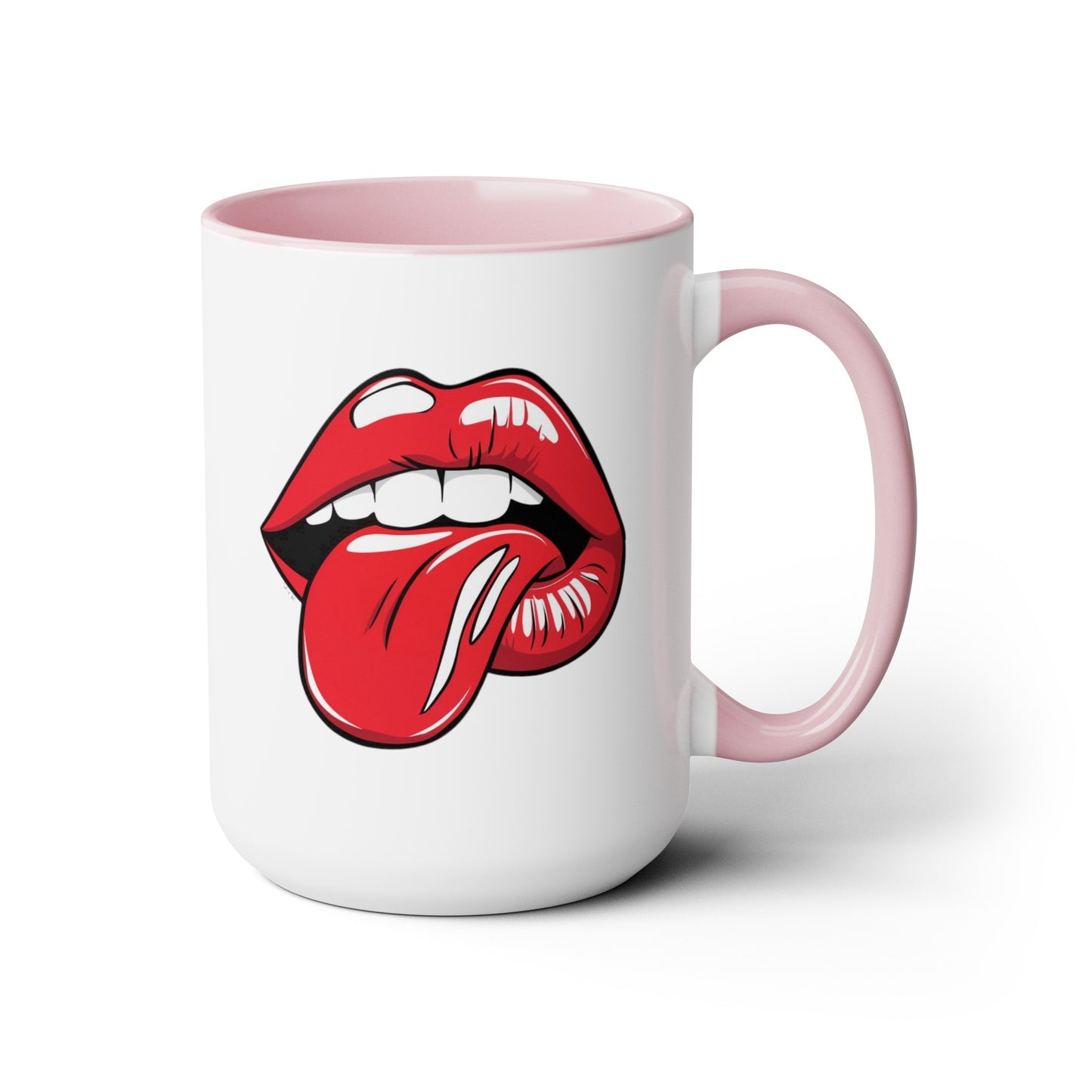 PopArt Lips and Tounge15oz Coffee Mug