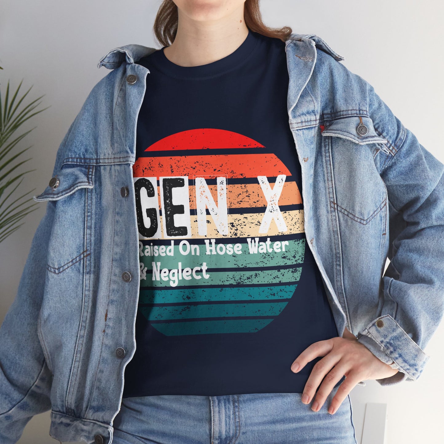 GEN X Raised On Hose Water & Neglect Tshirt Unisex Heavy Cotton