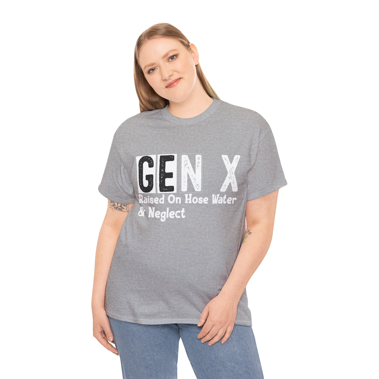 GEN X Raised On Hose Water & Neglect Tshirt Unisex Heavy Cotton