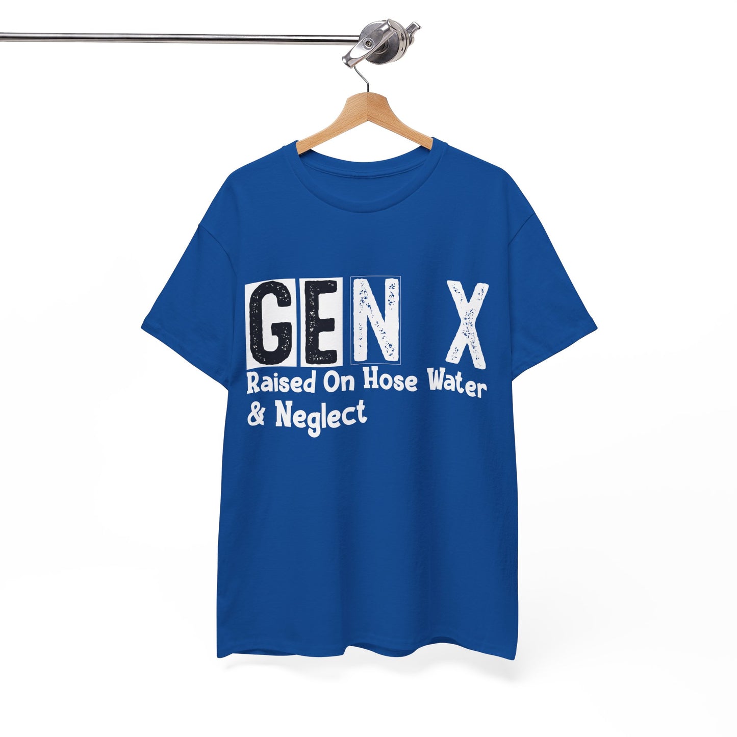 GEN X Raised On Hose Water & Neglect Tshirt Unisex Heavy Cotton