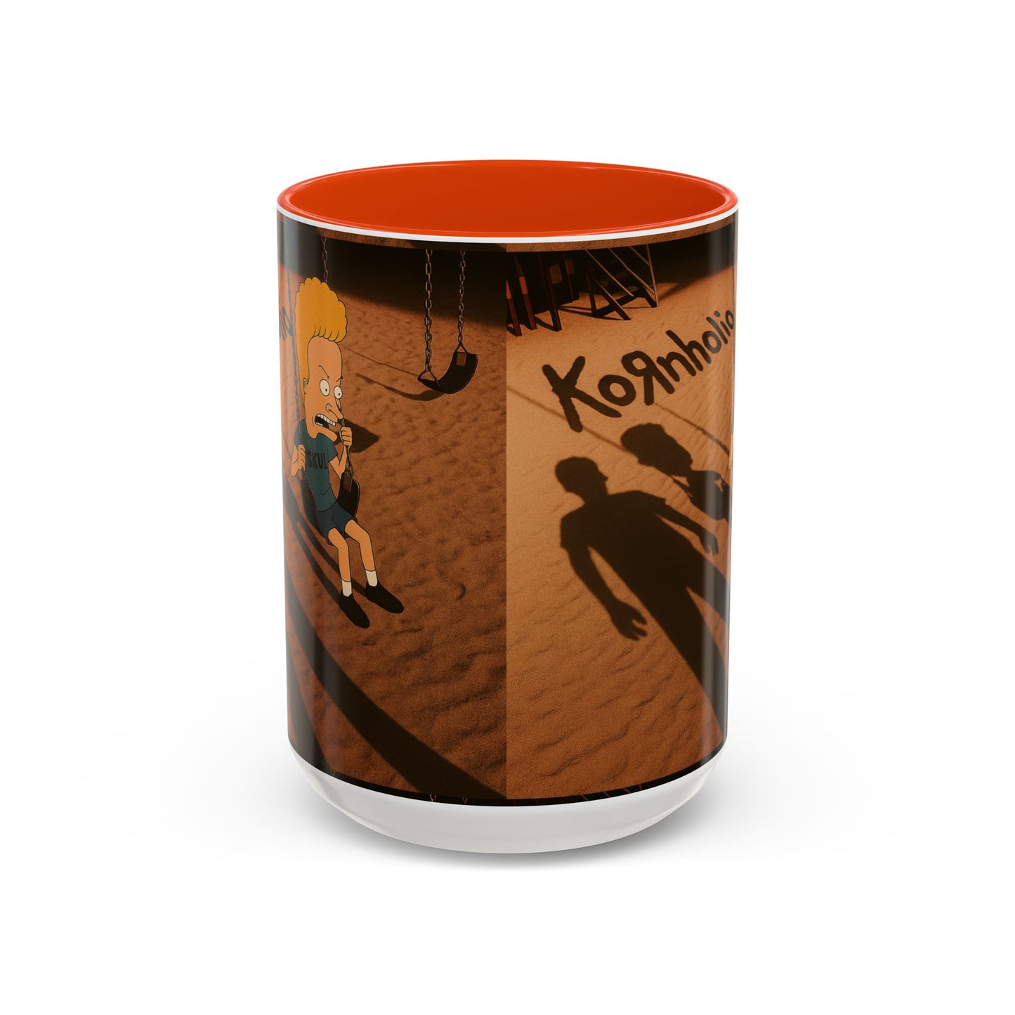 Kornholio 15 oz Coffee Mug Funny Nu Metal Cartoon Cup Multiple Colors