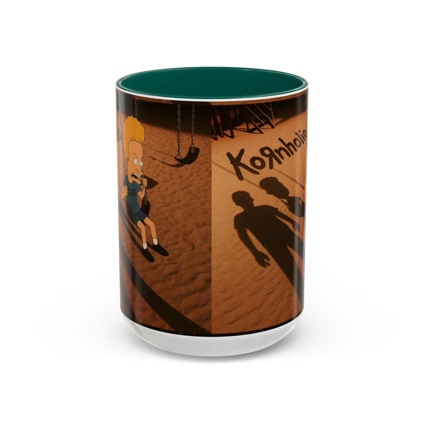 Kornholio 15 oz Coffee Mug Funny Nu Metal Cartoon Cup Multiple Colors