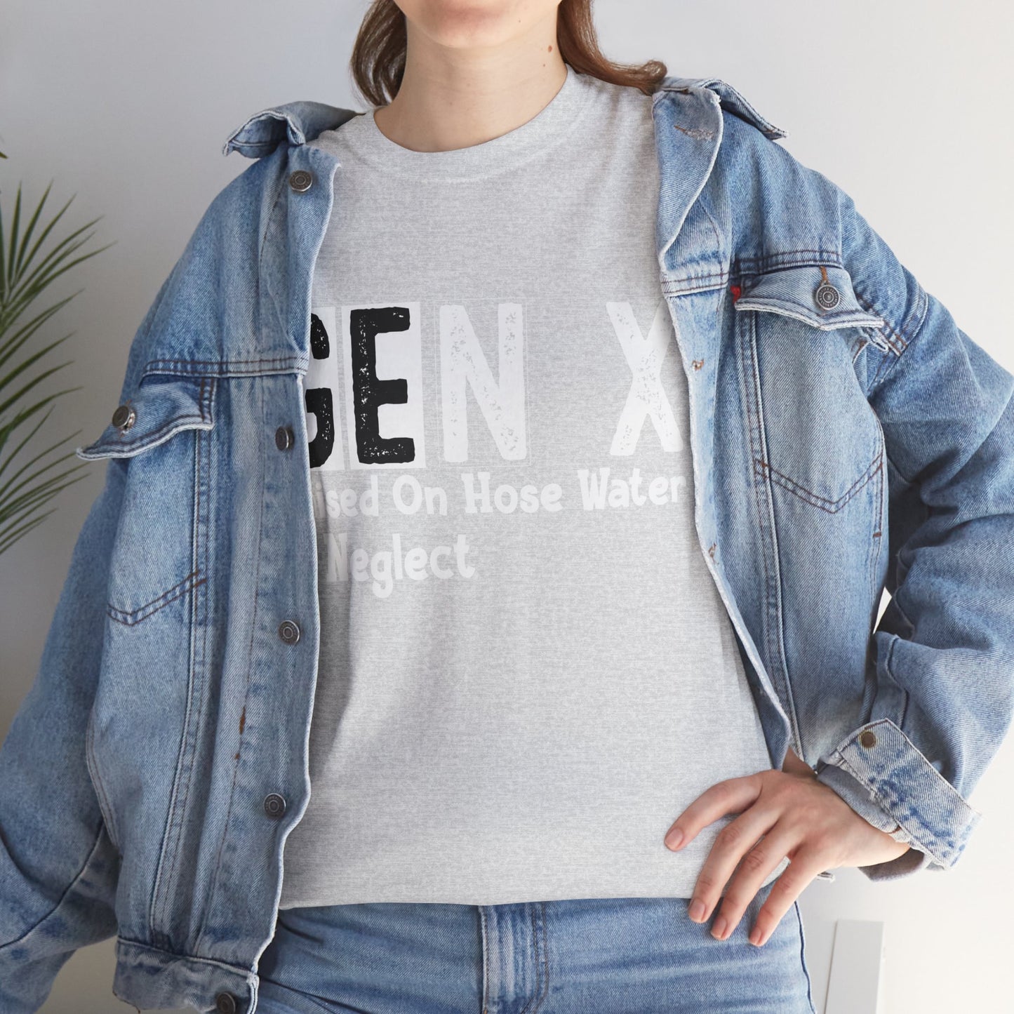 GEN X Raised On Hose Water & Neglect Tshirt Unisex Heavy Cotton