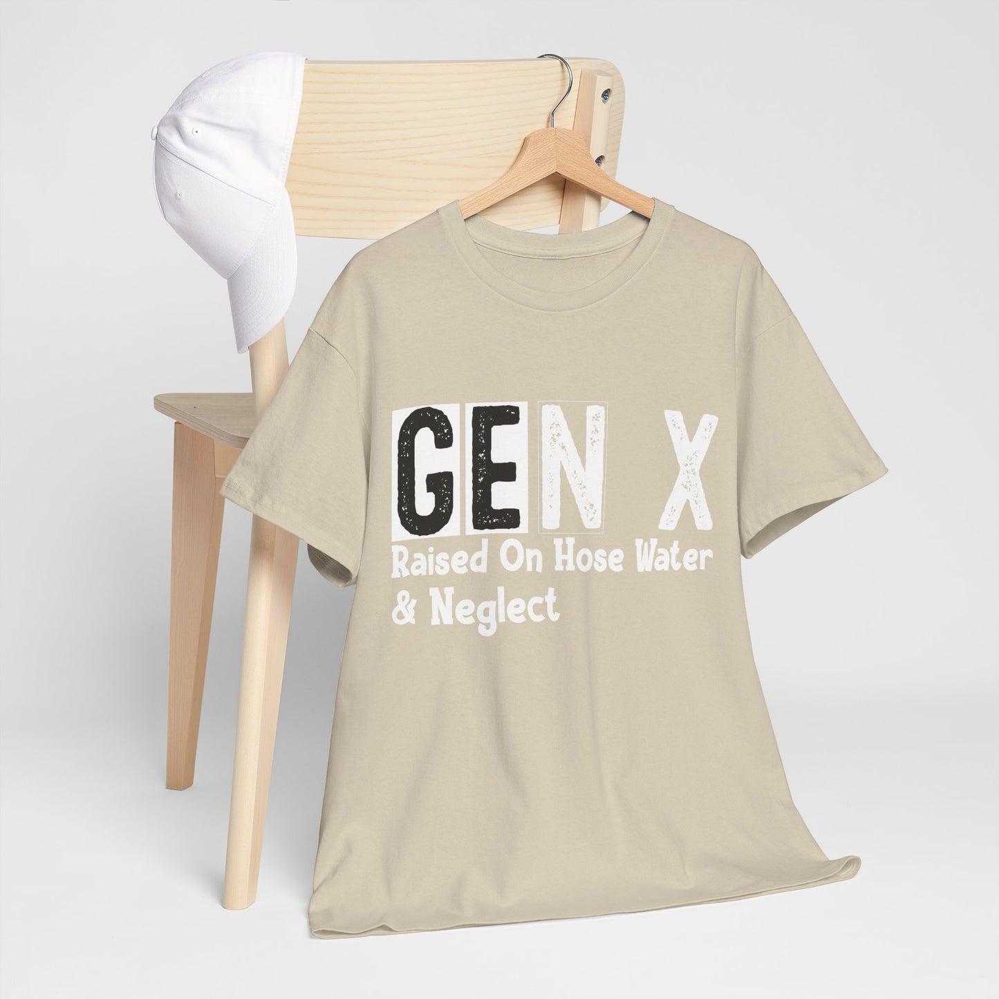 GEN X Raised On Hose Water & Neglect Tshirt Unisex Heavy Cotton