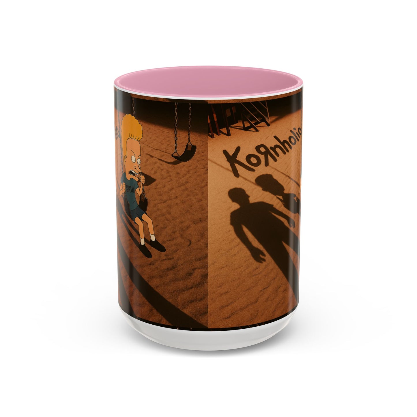 Kornholio 15 oz Coffee Mug Funny Nu Metal Cartoon Cup Multiple Colors