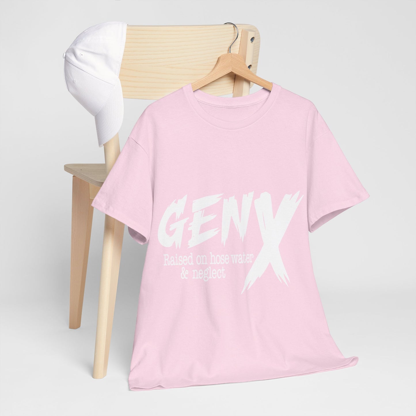 GEN X Raised On Hose Water & Neglect Tshirt Unisex Heavy Cotton