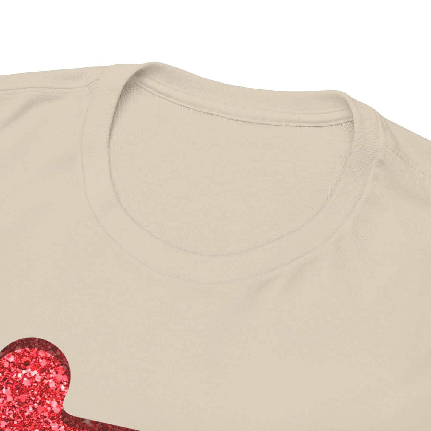 Autism Puzzle Pieces T-shirt Unisex Heavy Cotton