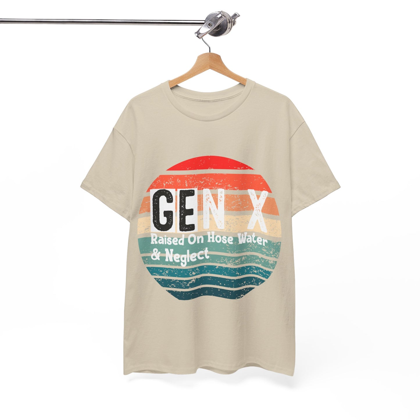 GEN X Raised On Hose Water & Neglect Tshirt Unisex Heavy Cotton