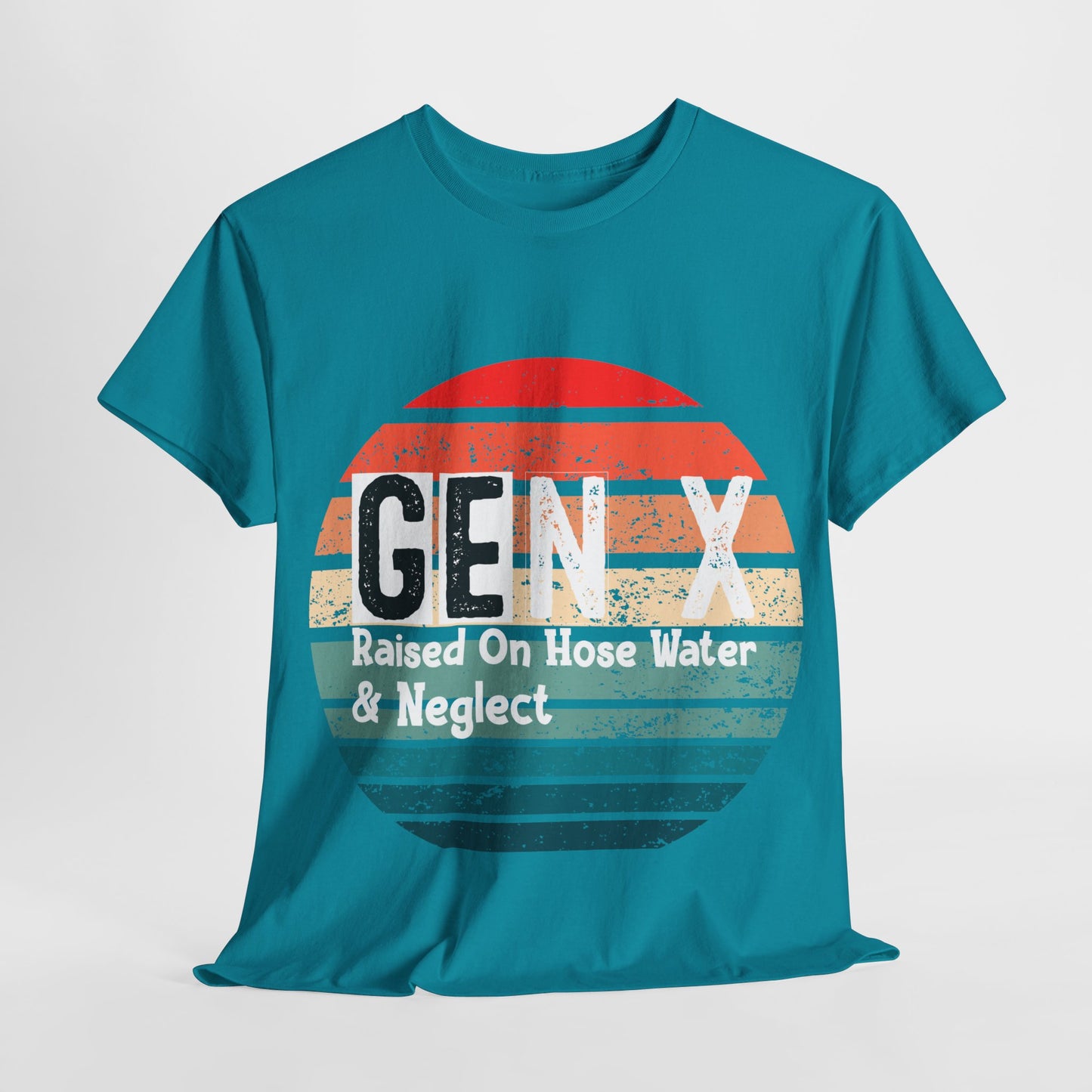 GEN X Raised On Hose Water & Neglect Tshirt Unisex Heavy Cotton