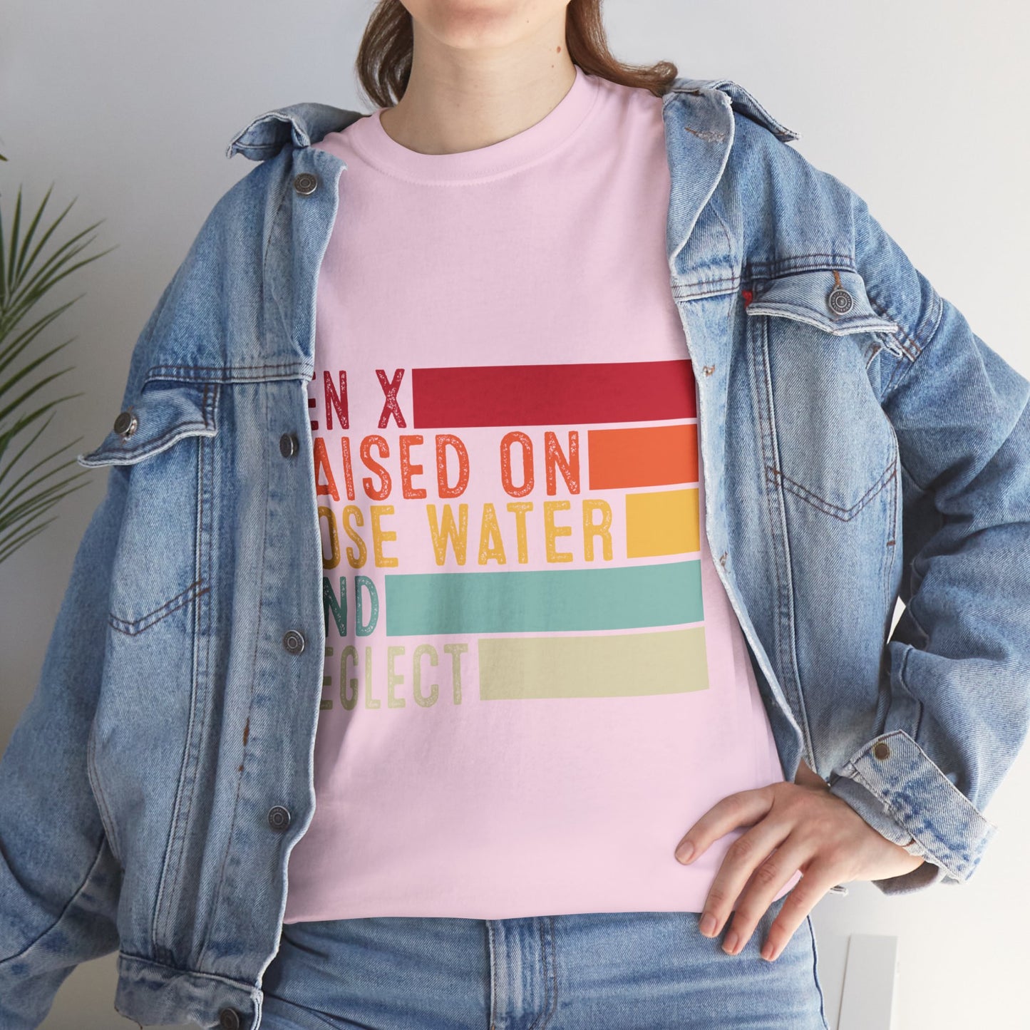 GEN X Raised On Hose Water & Neglect Tshirt Unisex Heavy Cotton