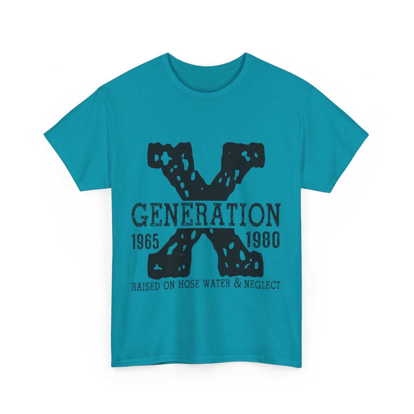 Copy of GEN X Raised On Hose Water & Neglect Tshirt Unisex Heavy Cotton