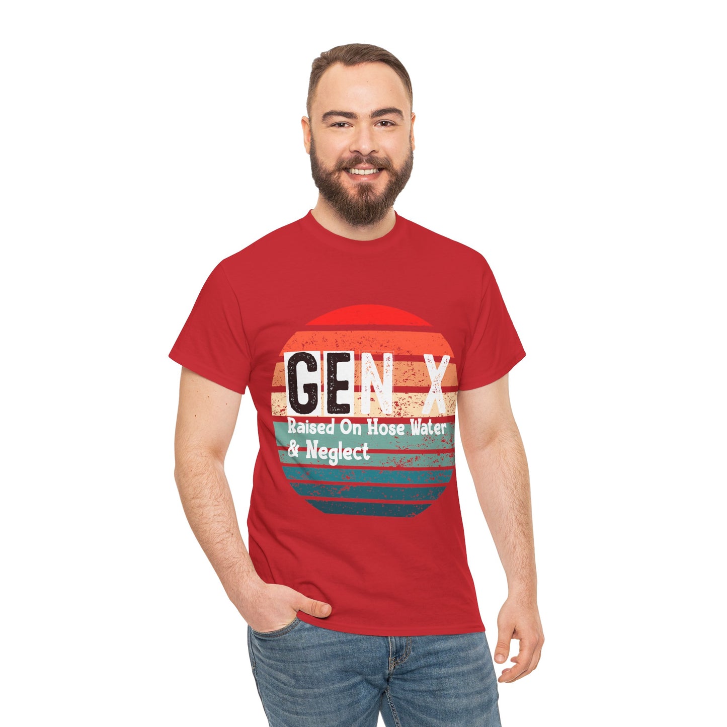 GEN X Raised On Hose Water & Neglect Tshirt Unisex Heavy Cotton