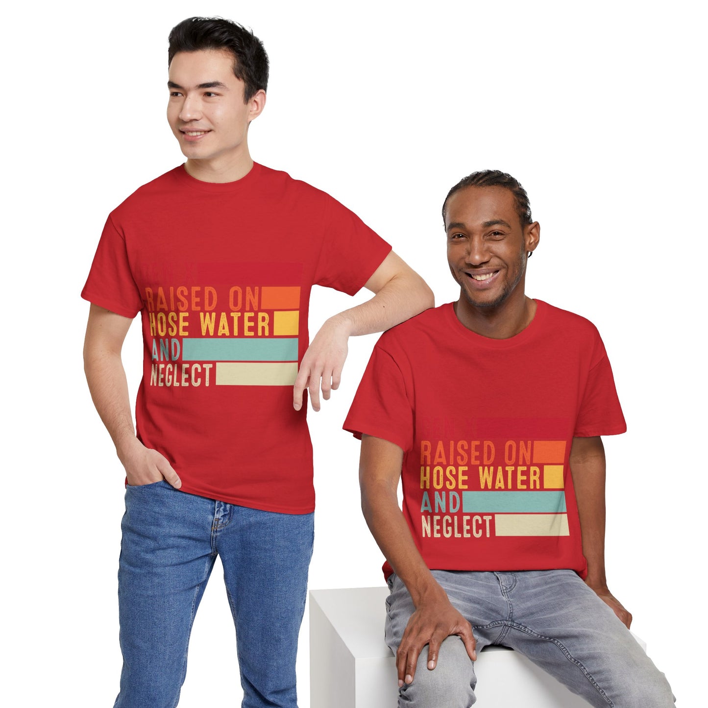 GEN X Raised On Hose Water & Neglect Tshirt Unisex Heavy Cotton