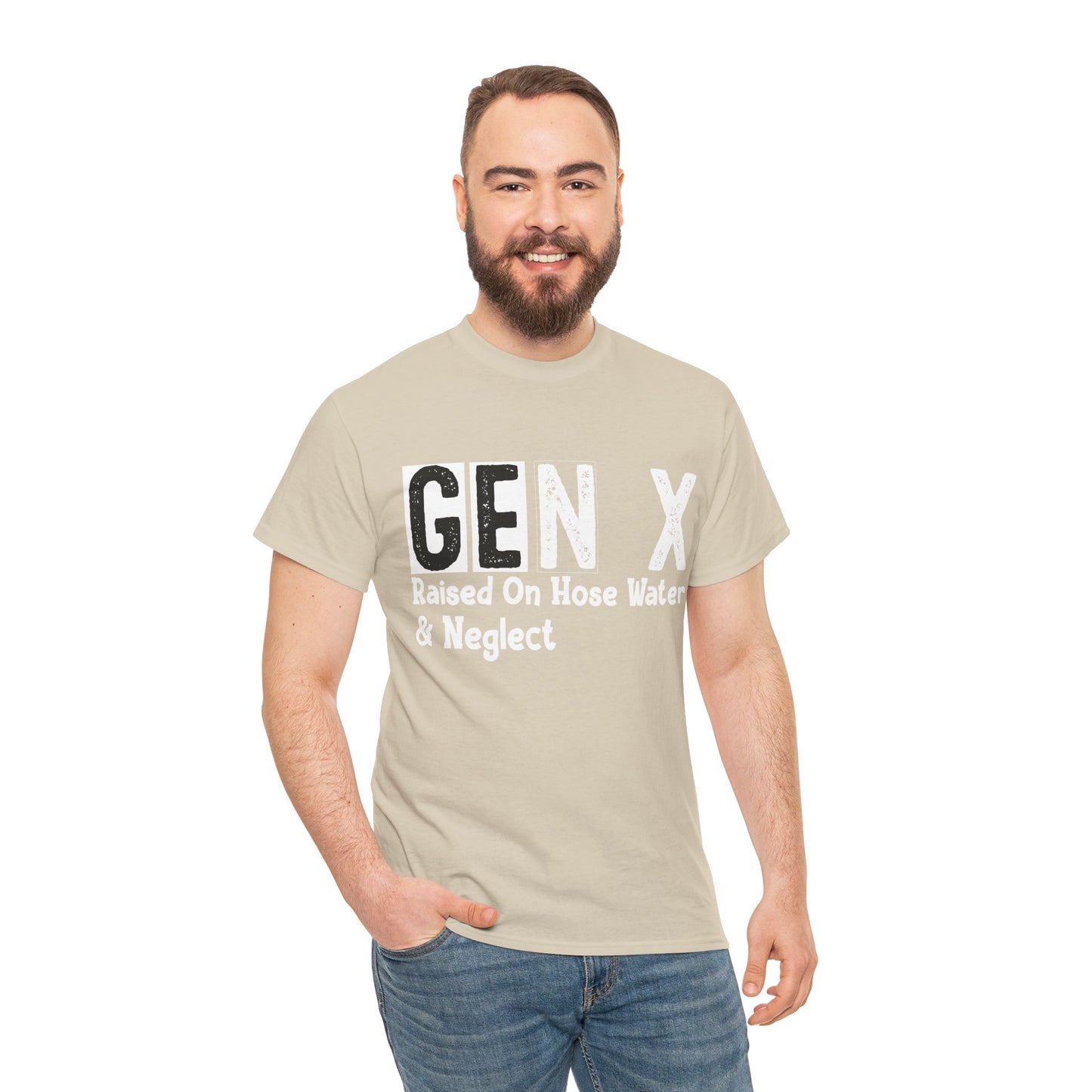 GEN X Raised On Hose Water & Neglect Tshirt Unisex Heavy Cotton