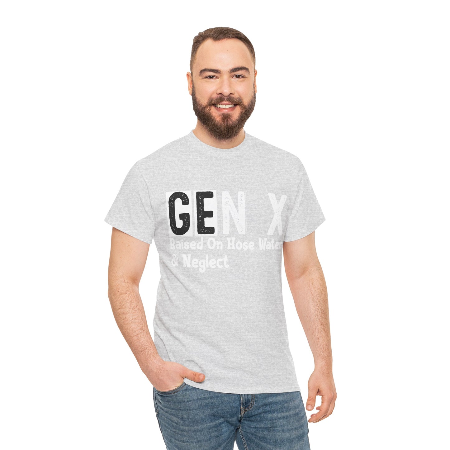 GEN X Raised On Hose Water & Neglect Tshirt Unisex Heavy Cotton