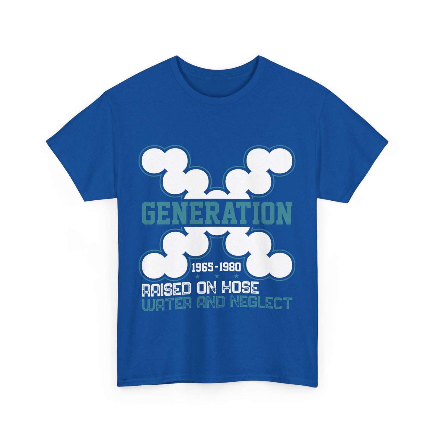 GEN X Raised On Hose Water & Neglect Tshirt Unisex Heavy Cotton T-shirt Unisex Heavy Cotton