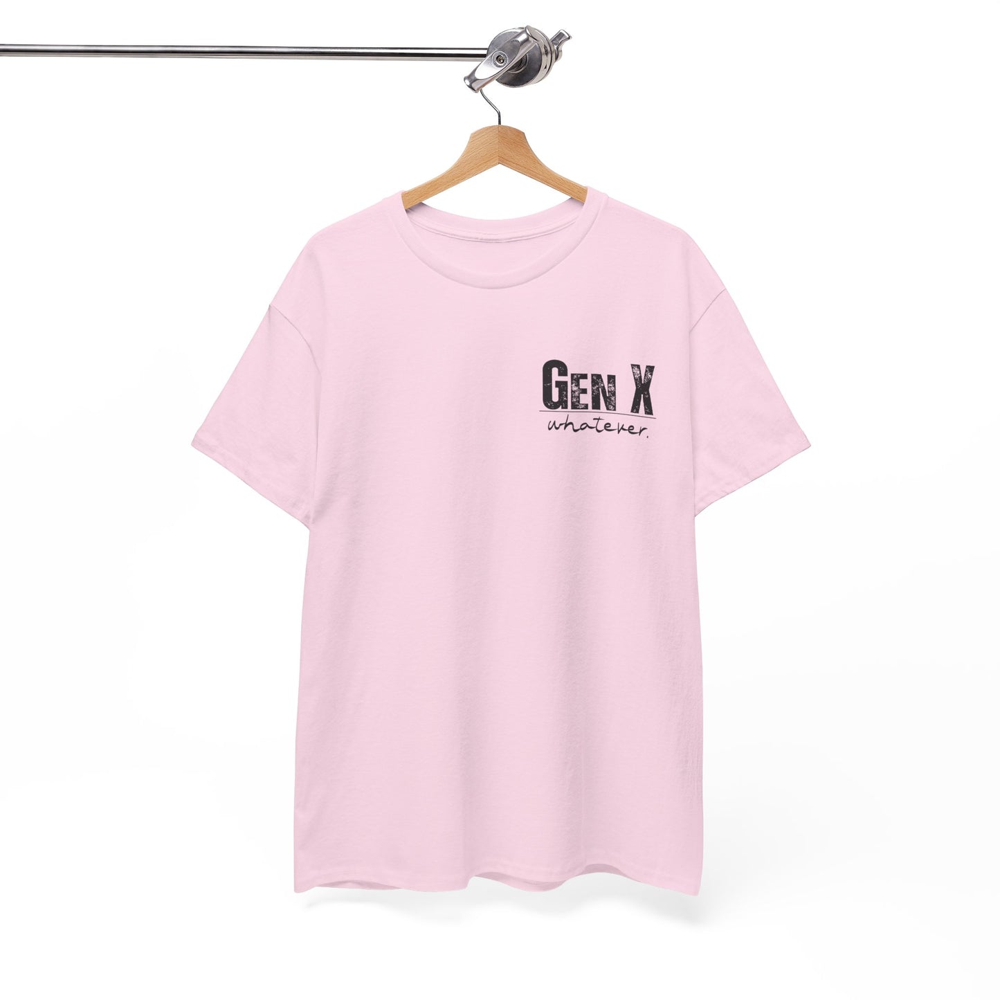 GEN X Definition Unisex Heavy Cotton T-Shirt Front & Back