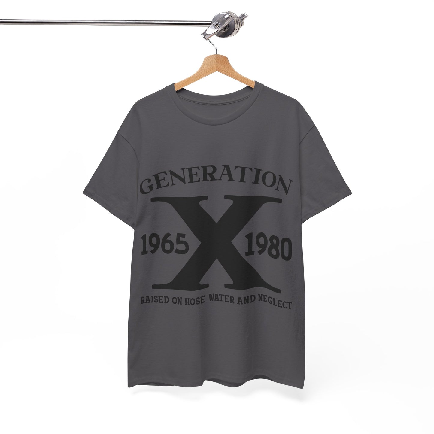 GEN X Raised On Hose Water & Neglect Tshirt Unisex Heavy Cotton