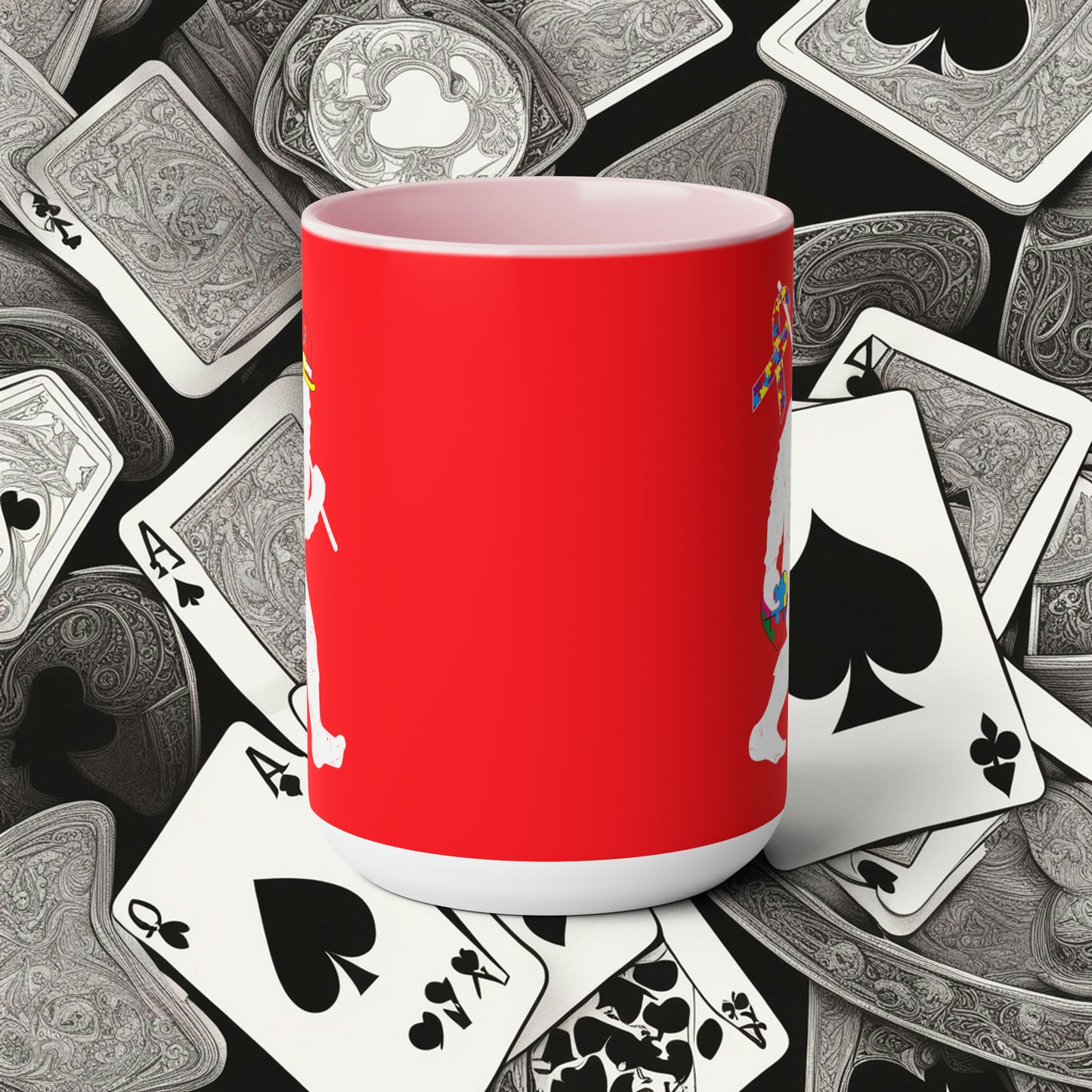 Bigfoot Heart Puzzle Piece Autism - 11oz Mug